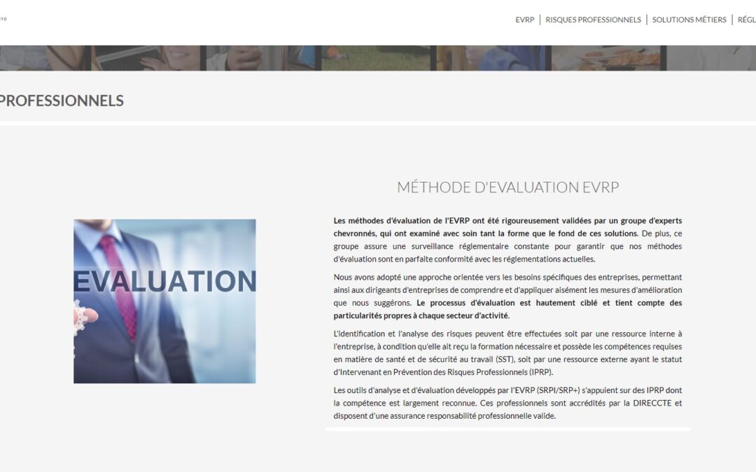 EVRP : zoom sur l’Établissement Vérificateur des Risques Professionnels