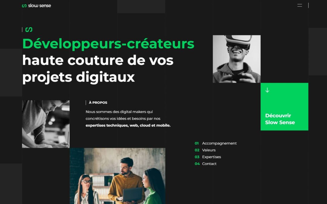 Slow Sense : des solutions digitales sur mesure, du web au cloud