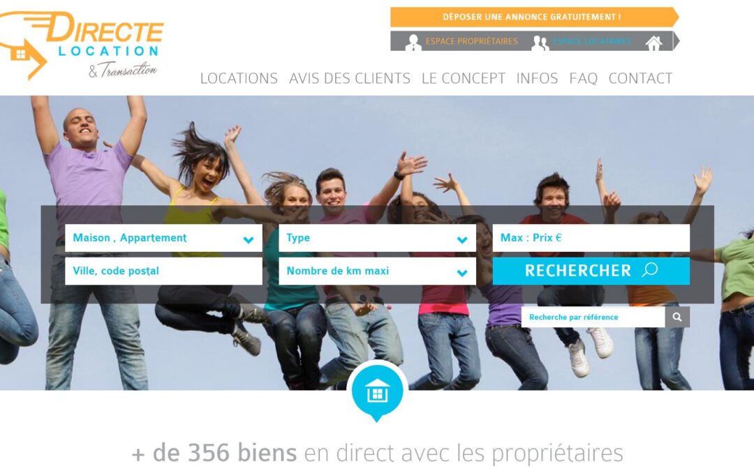 Directe Location, le leader de la location en direct entre particuliers